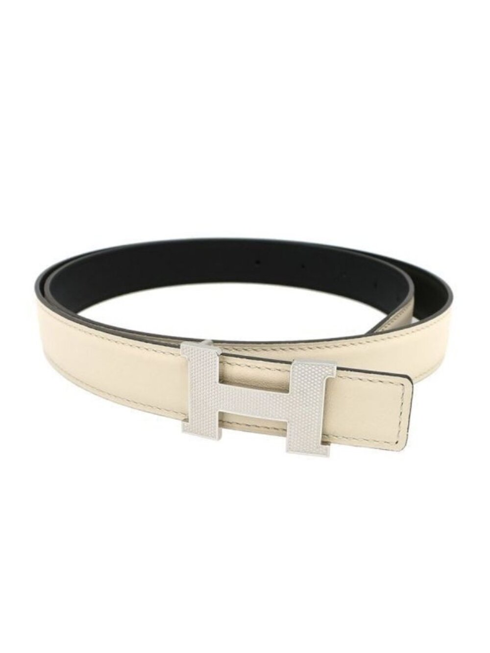 Hermes Belt White
